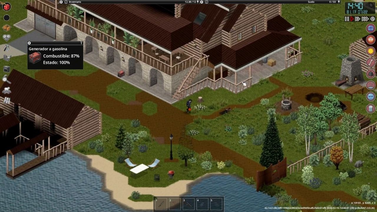 Project Zomboid: ¡Llegamos a la Mansión! y me dan un susto