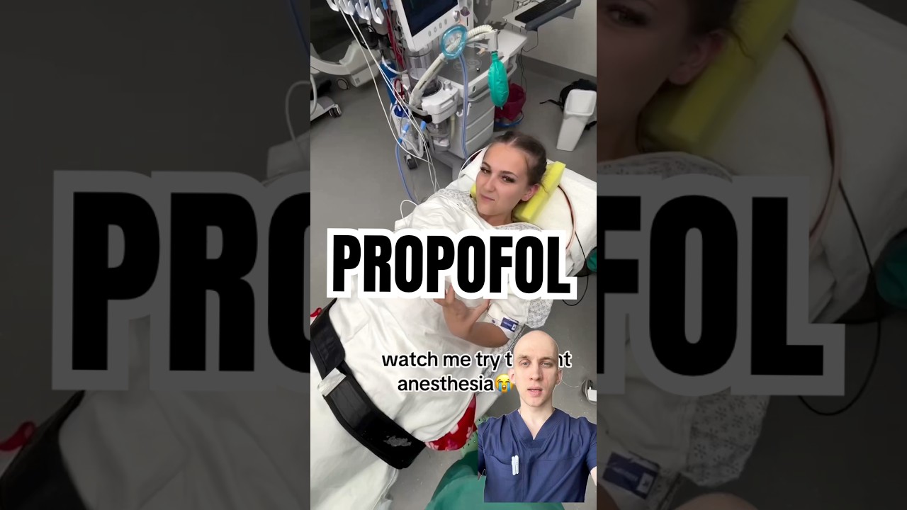 PROPOFOL - the best drug for sedation. Your opinion? #anesthesiology #induction