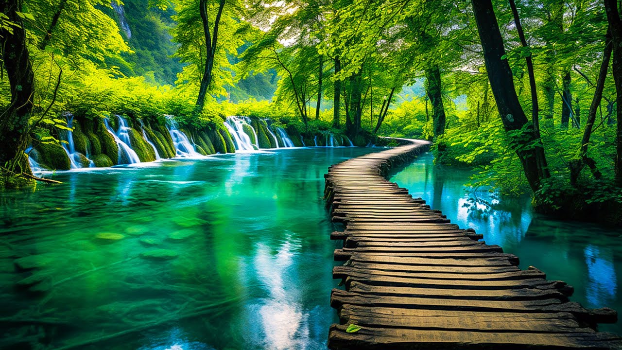 Красивая расслабляющая музыка - Остановите обдумывание, снятие стресса, музыка, музыка, успокаивающа