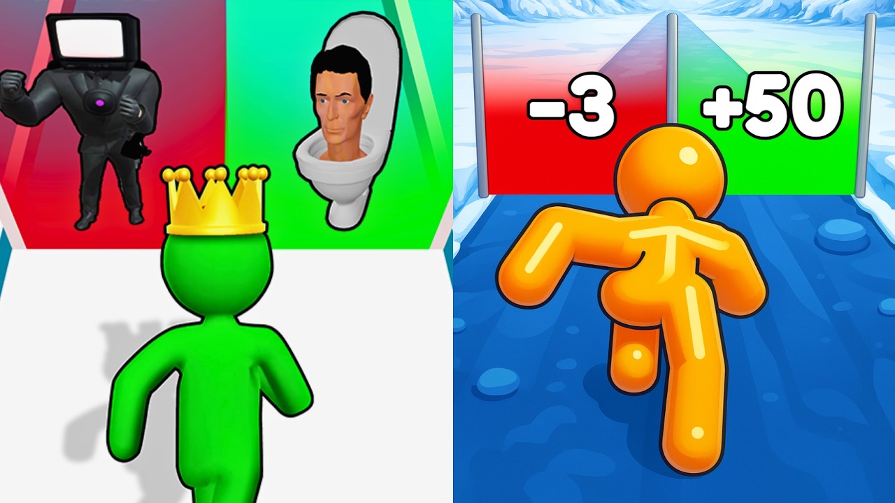 Tall Man Run Vs Giant Rush | Walkthrough Max Gameplay | New Update