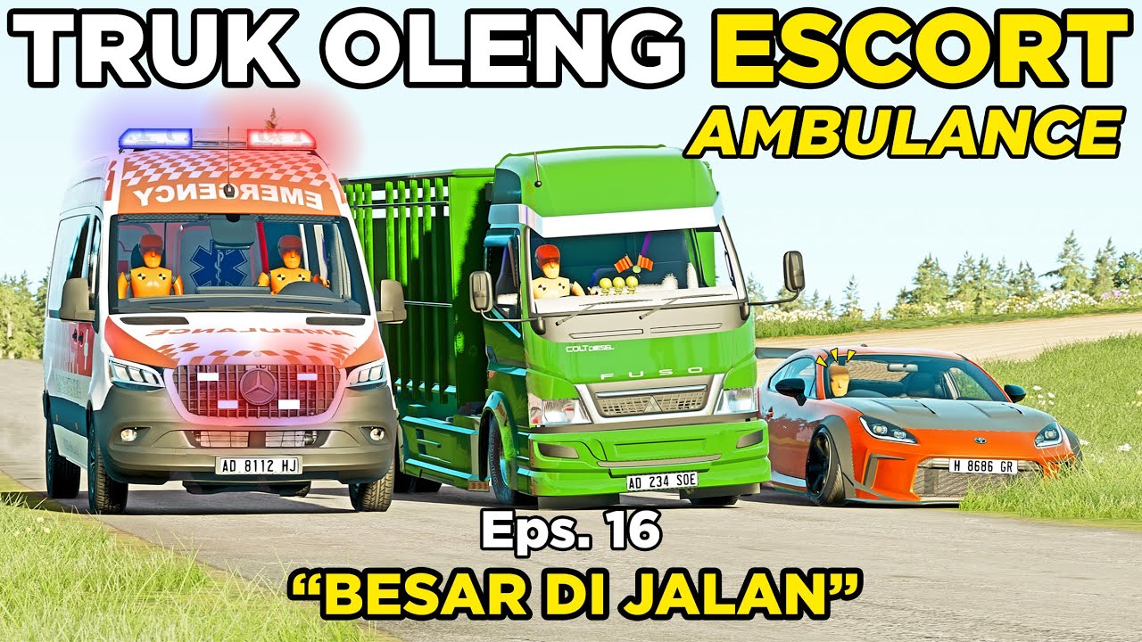 Besar Di Jalan | Eps. 16 - BeamNG.Drive