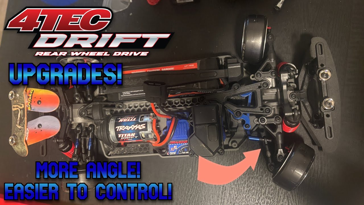 Traxxas 4-Tec Drift Upgrades
