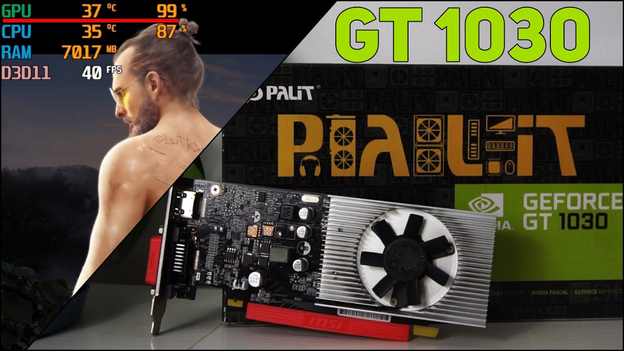 GEFORCE GT 1030 - karta dla mniej wymagających?