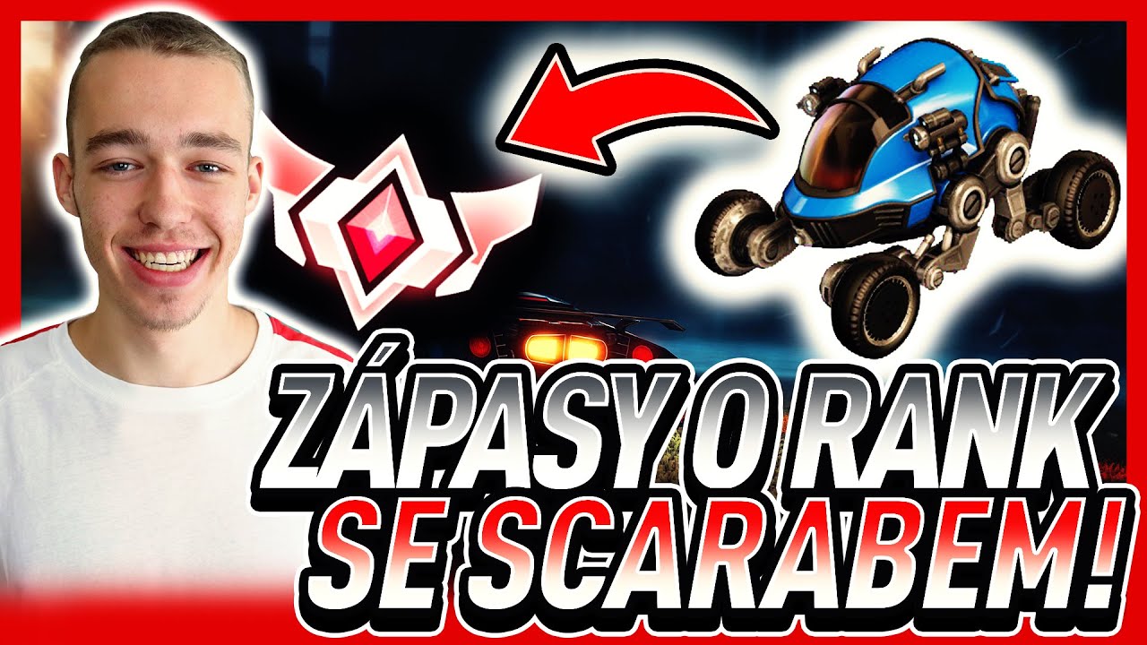 JAKÝ RANK ZÍSKÁME SE SCARABEM?! 🤣 ROCKET LEAGUE EXPERIMENT (CZ/SK)