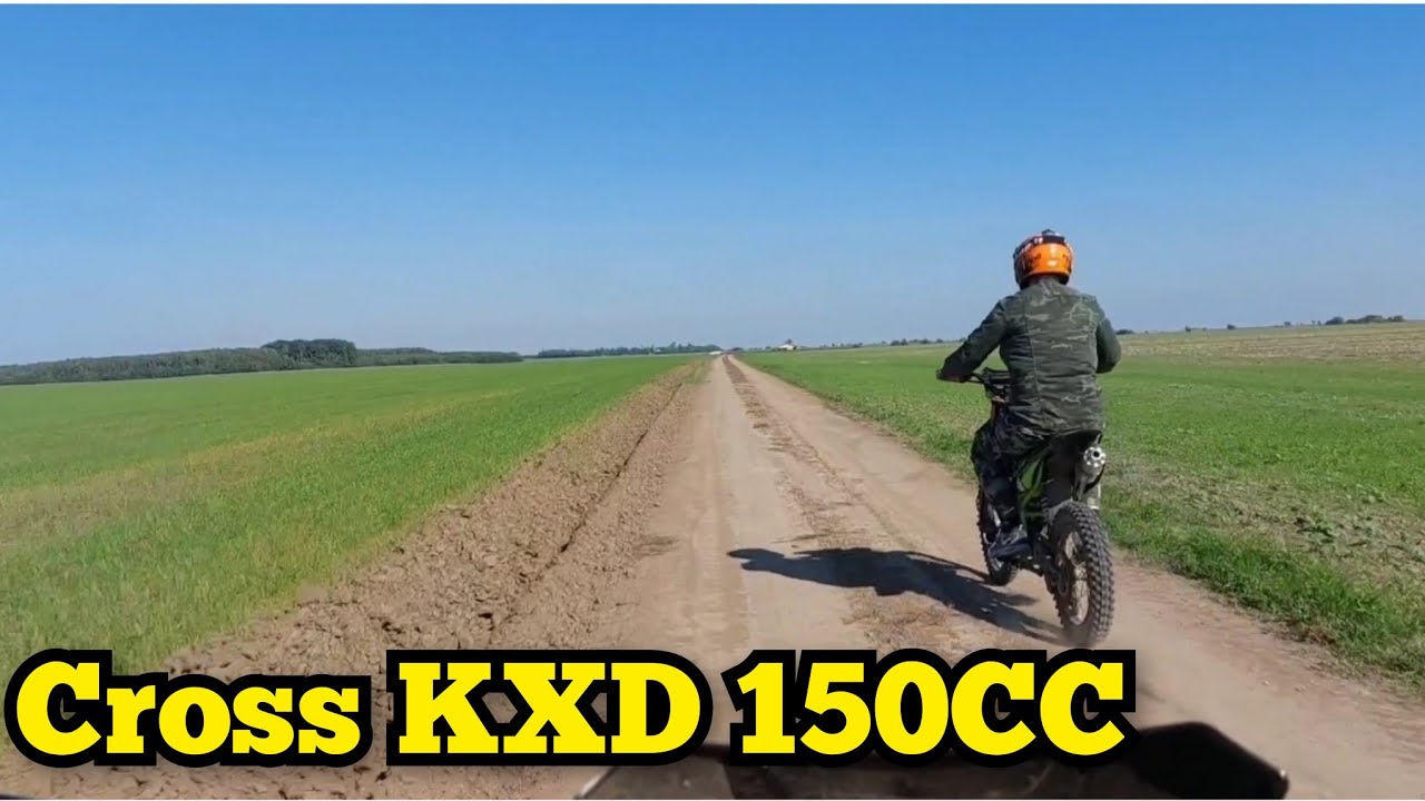Dirt bike Moto CROSS KXD 150 CC - Prima tura