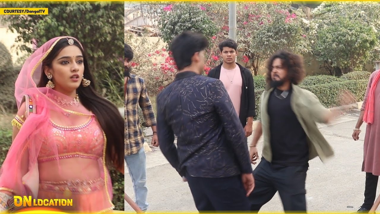 Rimjhim Serial On Location | Rimjhim Ne Kaisa Dimag Laga Kr Bachaya Rajveer Ko🤔 | 1 February