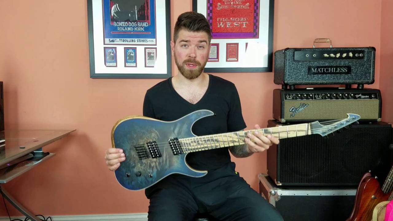 Skervesen Guitars Review - Raptor Multi-Scale