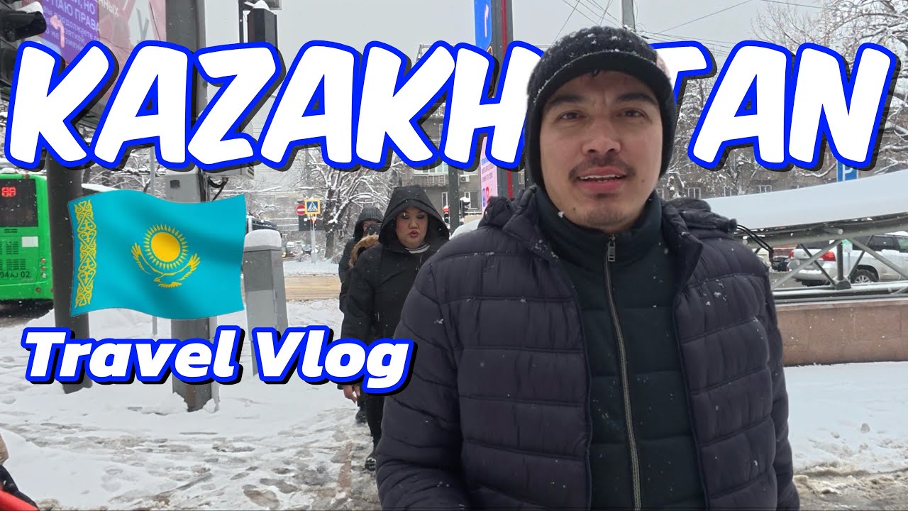 KAZAKHSTAN Travel Vlog Part-1 Journey