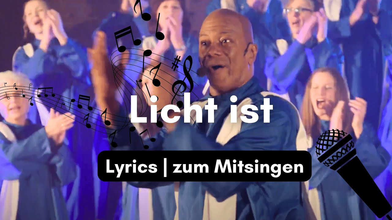 Licht ist (Lyrics) - ERIC BOND, GOSPELSTERNE