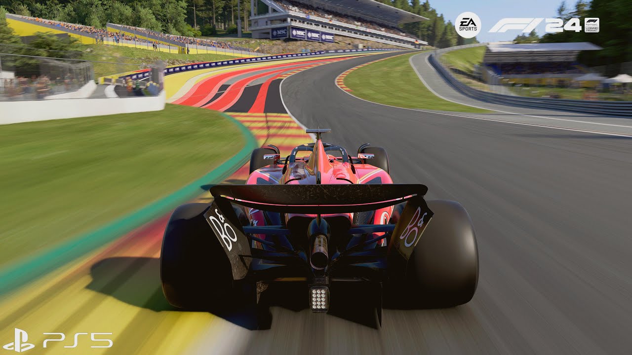 F1 24 | Ferrari Scuderia SF-24 F1 - Circuit de Spa-Francorchamps Update 'Gameplay [4KPS5]