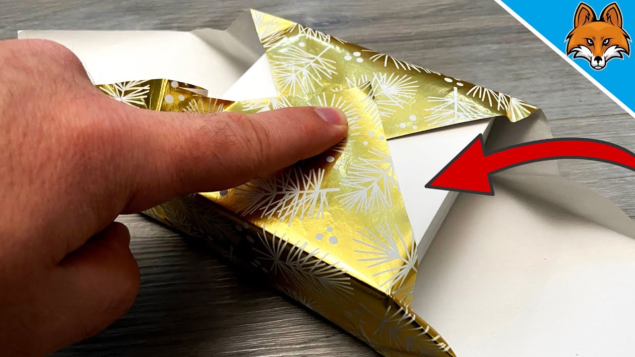 SO einfach hast du ein Geschenk noch nie eingepackt 🎁 (überraschend) 😱
