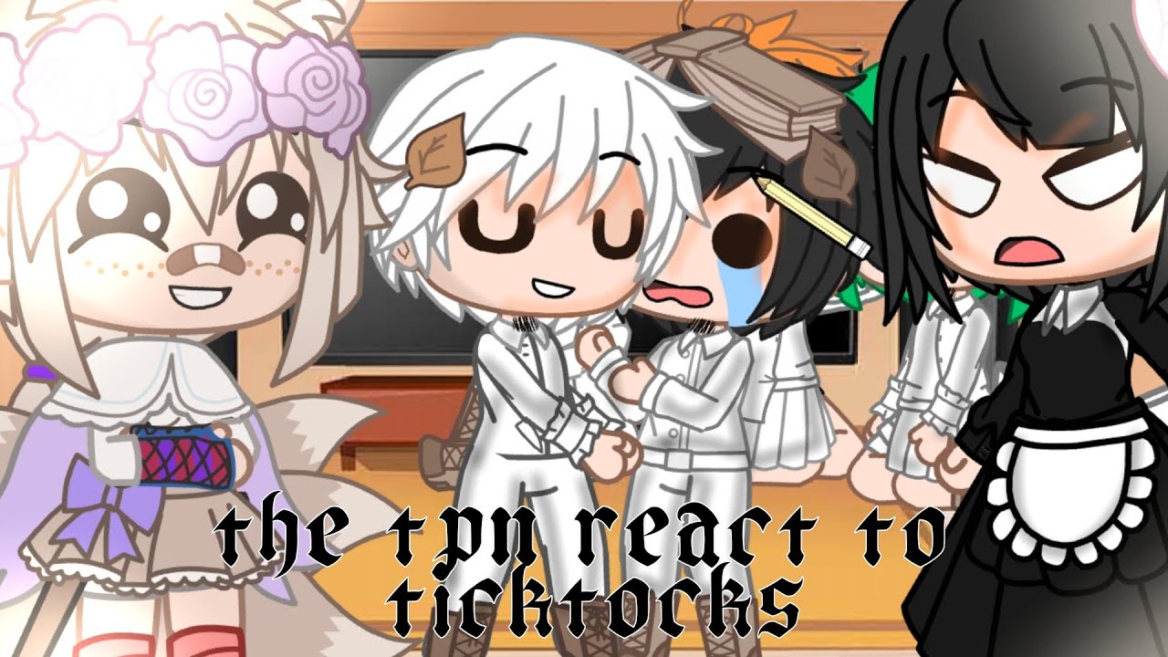the promise neverland react to some ticktocks has a little norray