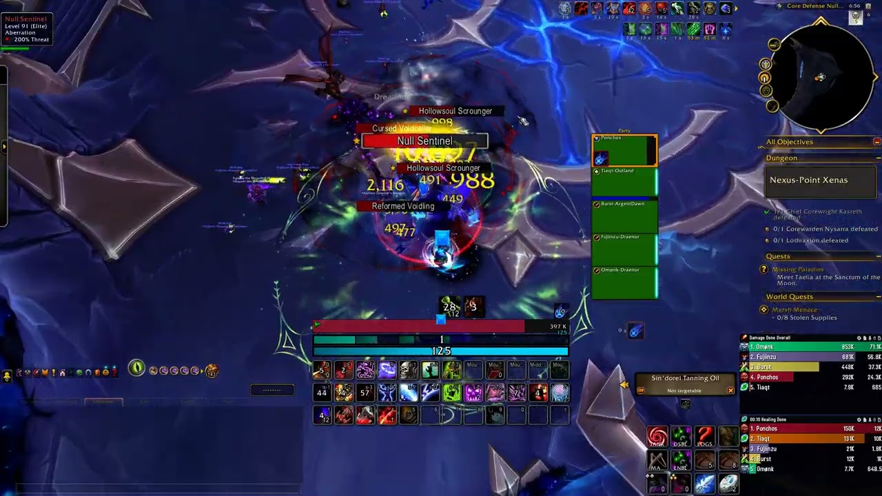 Midnight: Blood Death Knight - Heroic Nexus-Point Xenas - Void Run
