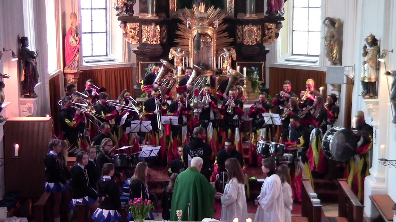 Lumpenkapelle Boos Fasching 2016 Narrenmesse Boos - I Will Follow Him