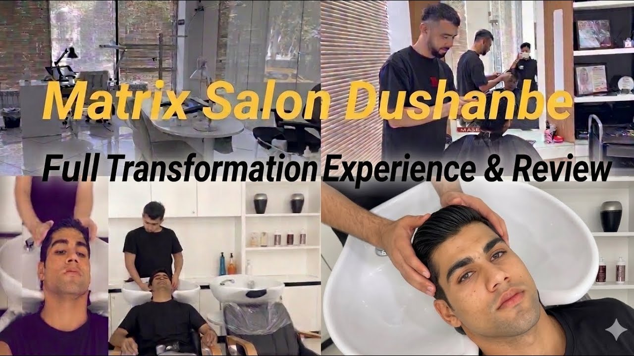 Matrix Salon Dushanbe | Full Transformation Experience | TNU MEDICAL UNIVERSITY 