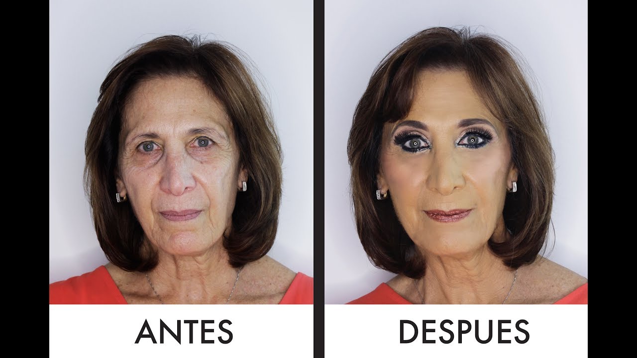 MAQUILLAJE DE NOCHE PARA PIEL MADURA (60 años o más)  - ¡HOLA GUAPA! - TERE METTA