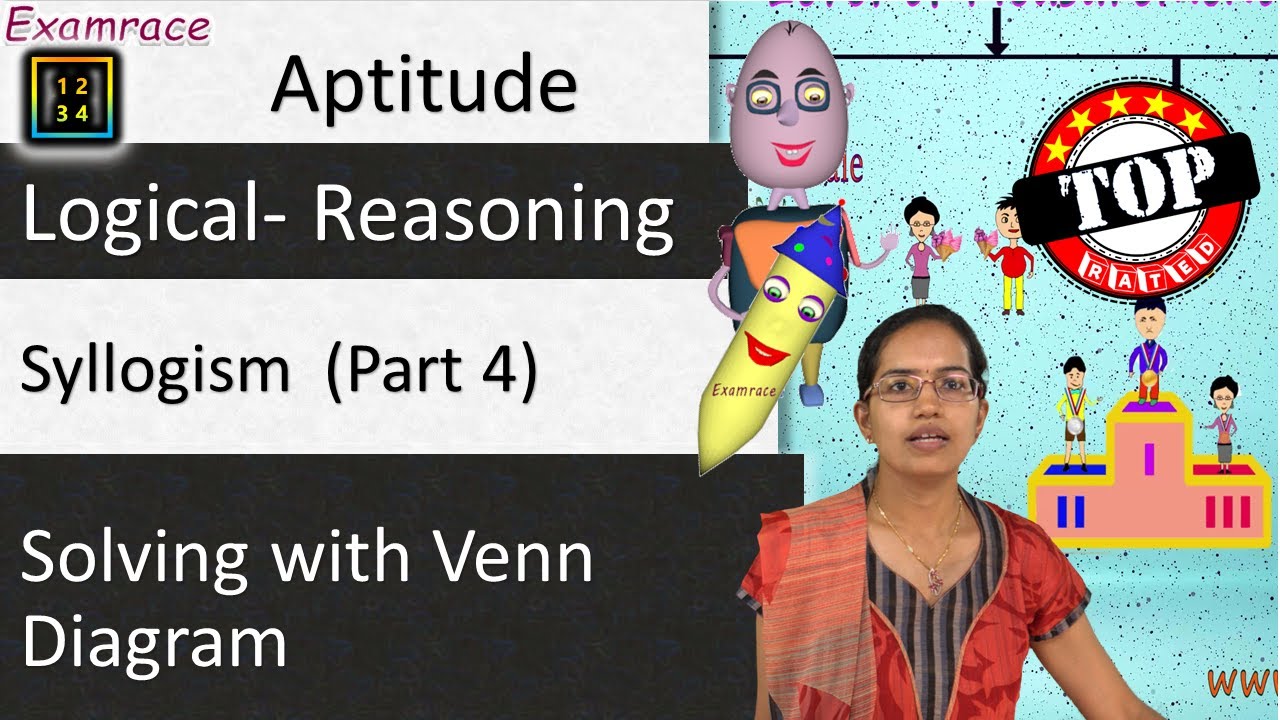 Conquering All Syllogism Problems (Part 4 of 4) Examples: 1 Simple Trick with Venn Diagram