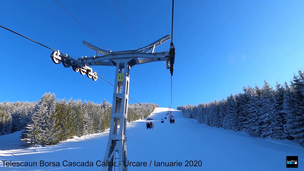 Telescaun Borsa Cascada Cailor - Urcare / Ianuarie 2020 4K by GoPro 8