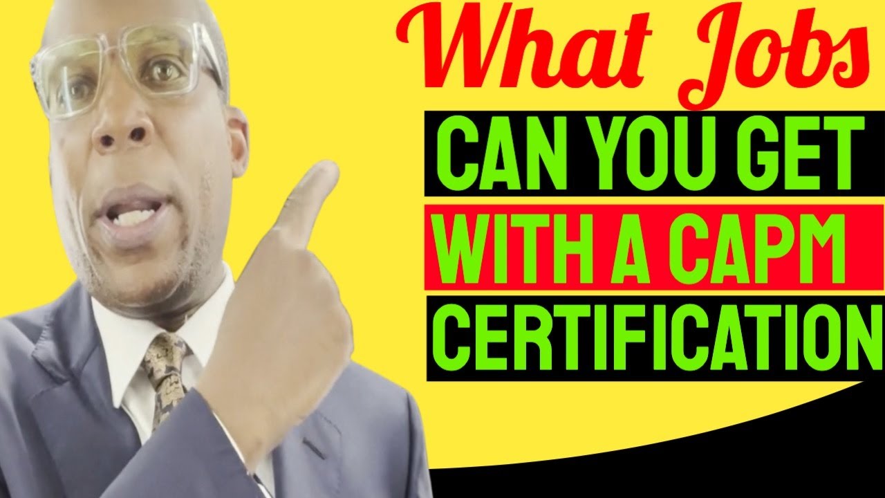 What jobs can you get with a capm certification#CAPM#PROJECTMANAGEMENT#jobs