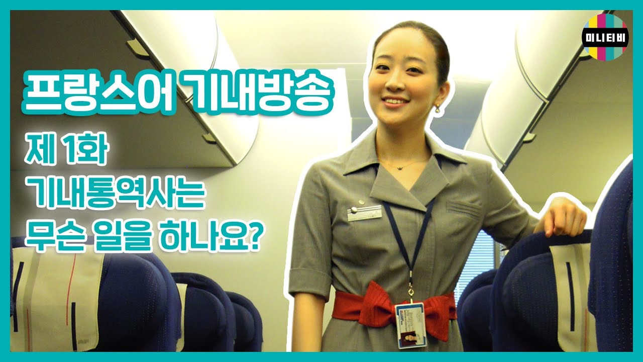 🇫🇷 프랑스어 기내방송ㅣep1. 기내통역사는 무슨 일을 하나요?ㅣLise쌤의 100%경험담!