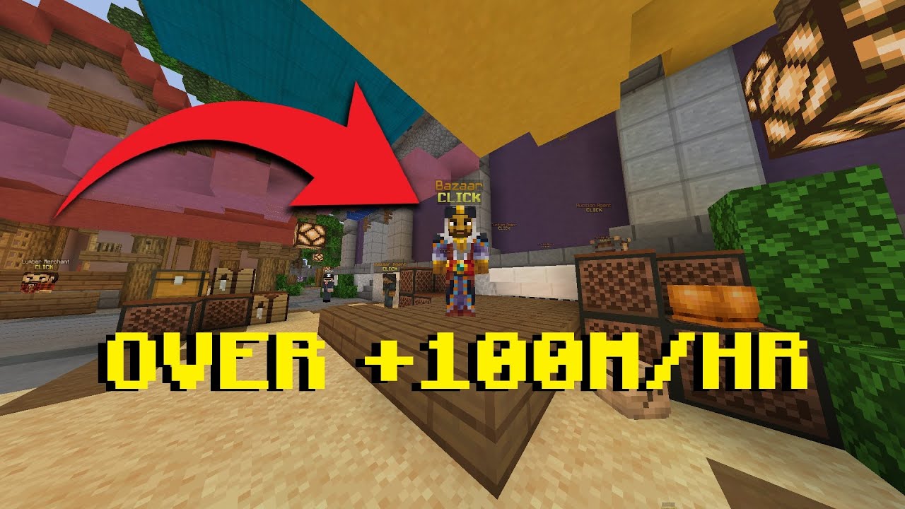 Make over 100M/HR bazaar flipping in skyblock! (Hypixel Skyblock Guide)