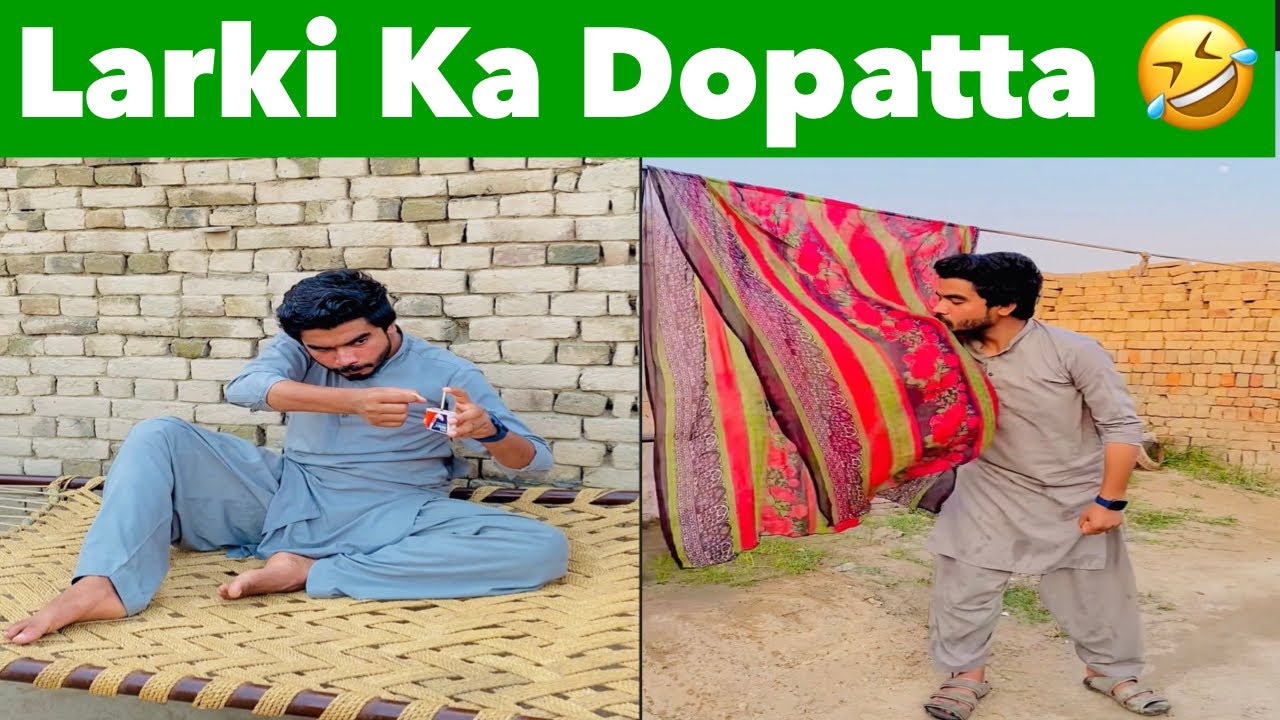 Dopatty se larki set krny ka trika🤣 funny