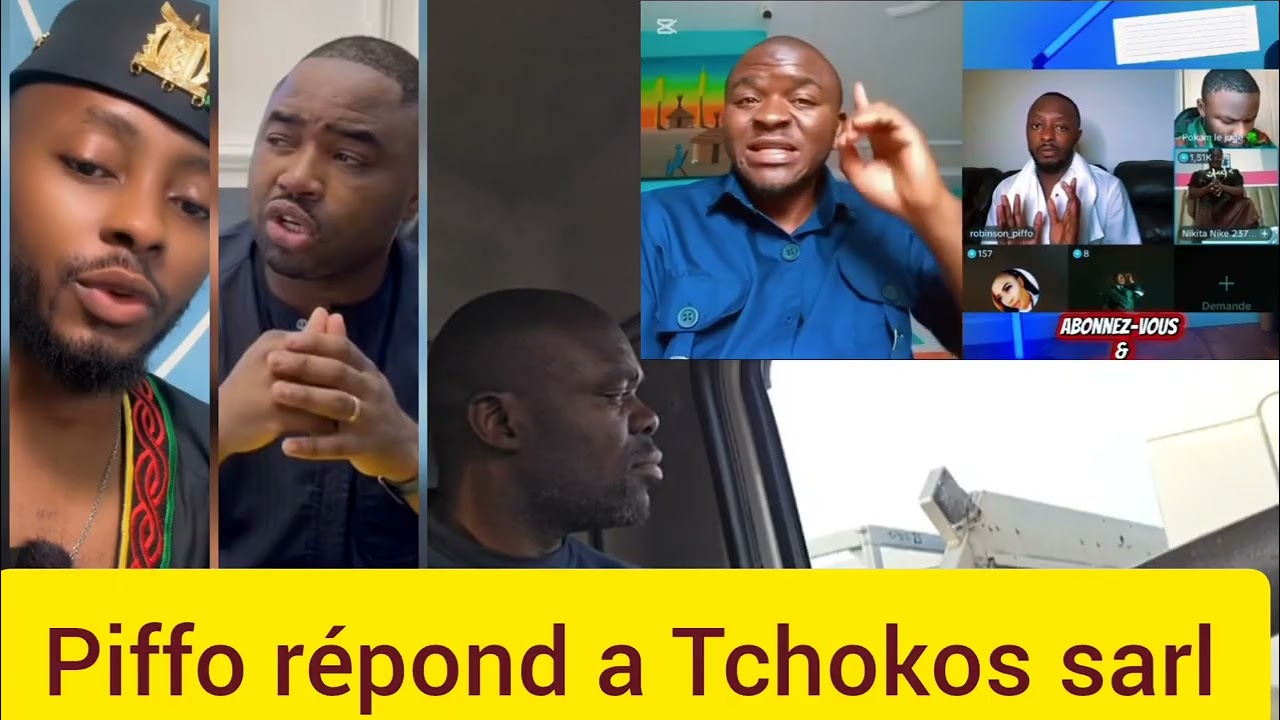 Robinson Piffo répond a Tchokos en toute confiance le courageux 