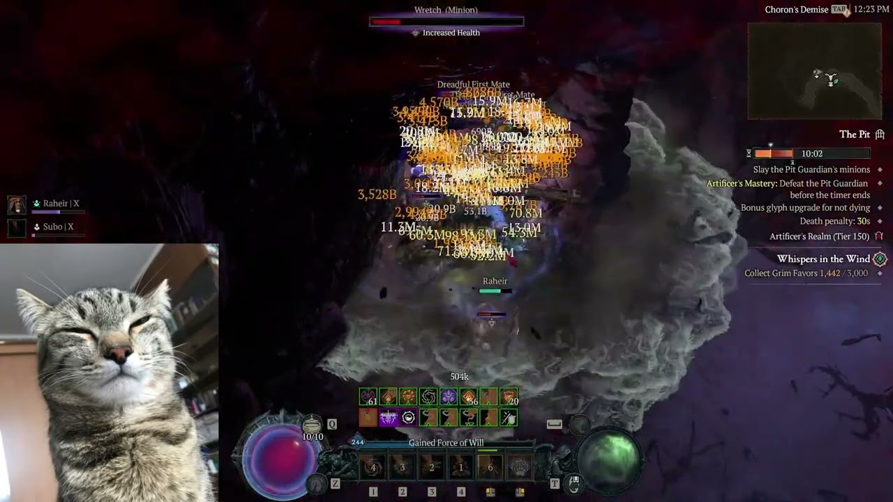 World first p150 solo clear ? - Diablo 4 Season 7 Cataclysm druid