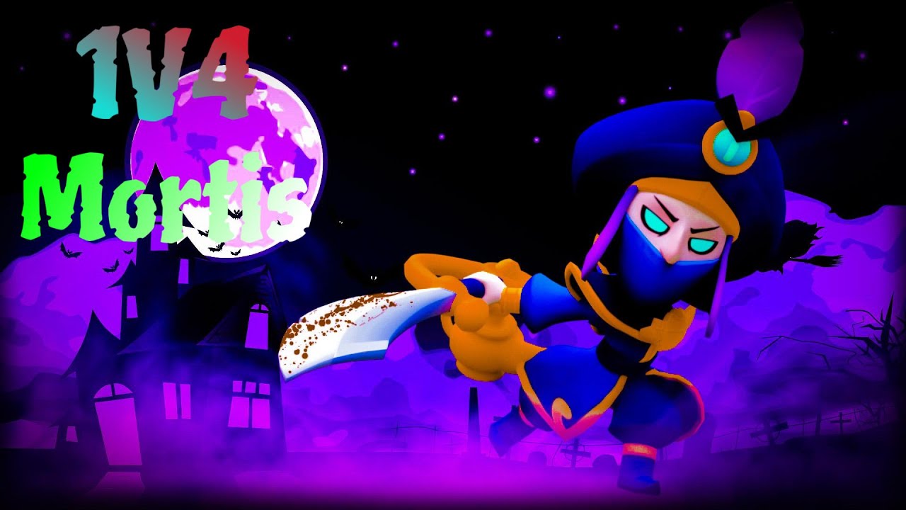 1V4 MORTIS ~BRAWL STARS