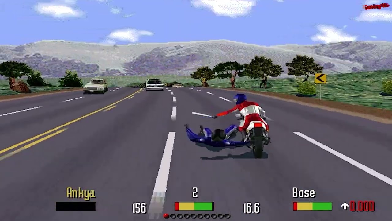 Road Rash Level 5 Super Hardcore Fighting & Funny Moments 😍🔥Best memories of 90s kids 😍