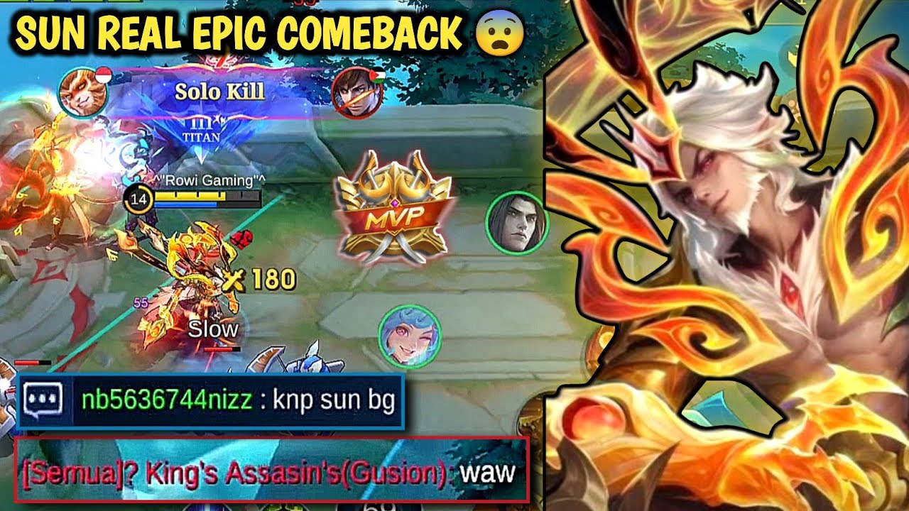 KETIKA MUSUH MERASA PALING JAGO !! INI CARA SUN MENGALAHKANNYA | BUILD SUN TERSAKIT 2026 - MLBB