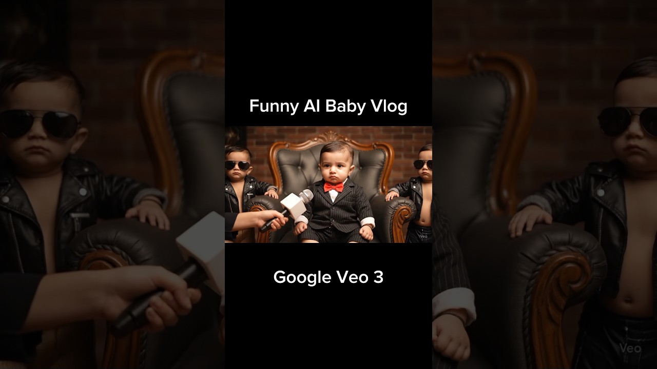 "Newborn Baby vs Reporter: Hilarious AI Video | Baby’s First Interview | Must-See Viral Moment"