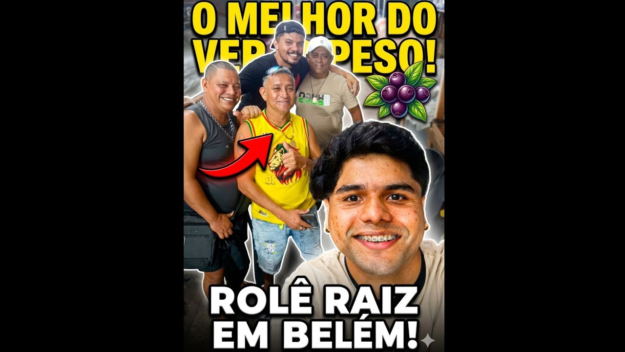 FUI NO VER-O-PESO E QUASE NÃO VOLTEI DE TANTO RIR! 😂 (Puro Suco de Belém)