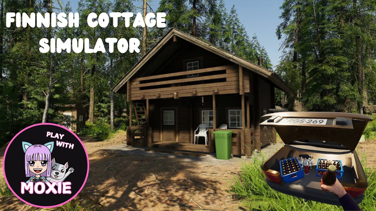 Starting Our New Cottage Life︱Finnish  Cottage Simulator︱Ep. 1