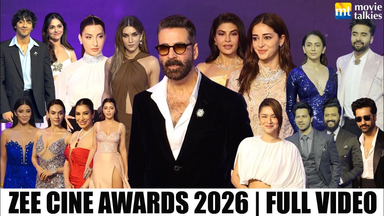 Akshay, Kriti, Ananya,Jacqueline, Nora, Aneet-Ahaan, Rakul, Varun,Vicky |Zee Cine Awards 2026 |UNCUT