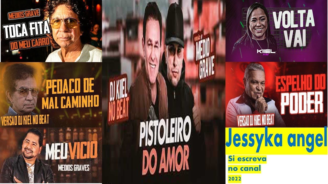 BREGA  DJ KIIEL NO BEAT  VERS&Atilde;O MEDIO GRAVE  REMIX JESSYKA ANGEL