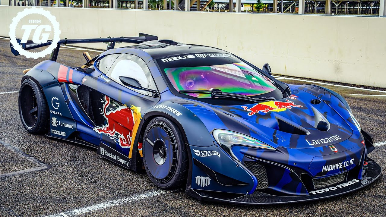 McLaren P1 Drift Car – Mad Mike’s Rotary-Swapped ‘MadMac’! | Top Gear | BBC Studios