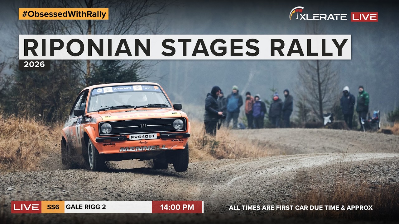 RIPONIAN STAGES RALLY 2026 - SS6 GALE RIGG 2