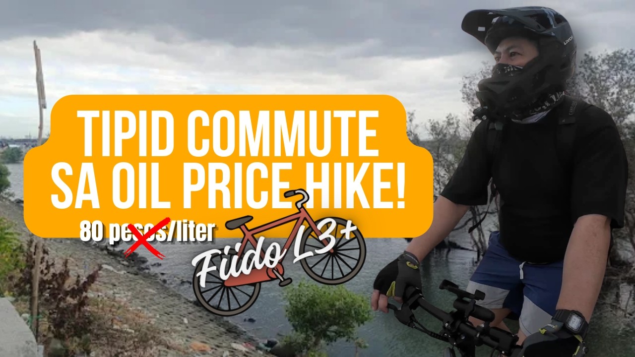 Bye Gas, Hello Fiido L3+! E-Bike Komyut sa Oil Price Hike | Mega Dike Malabon, Specs & Presyo