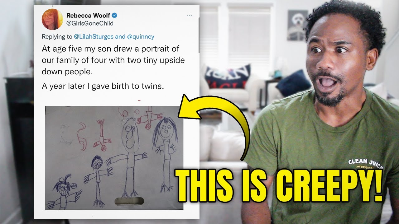 What Is The Creepiest Thing Your Kid Said To You? | Top 25 SCARY Kids | Alonzo Lerone