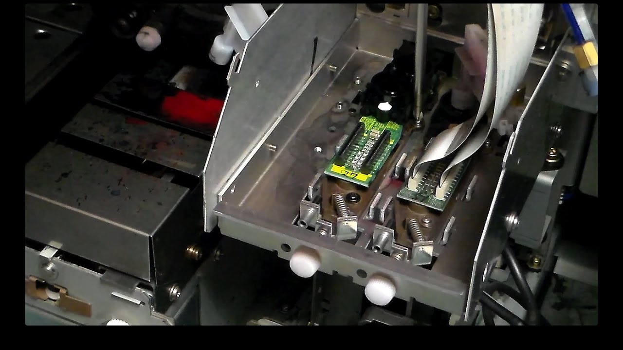 Roland VersaCAMM SP-series Printhead Installation