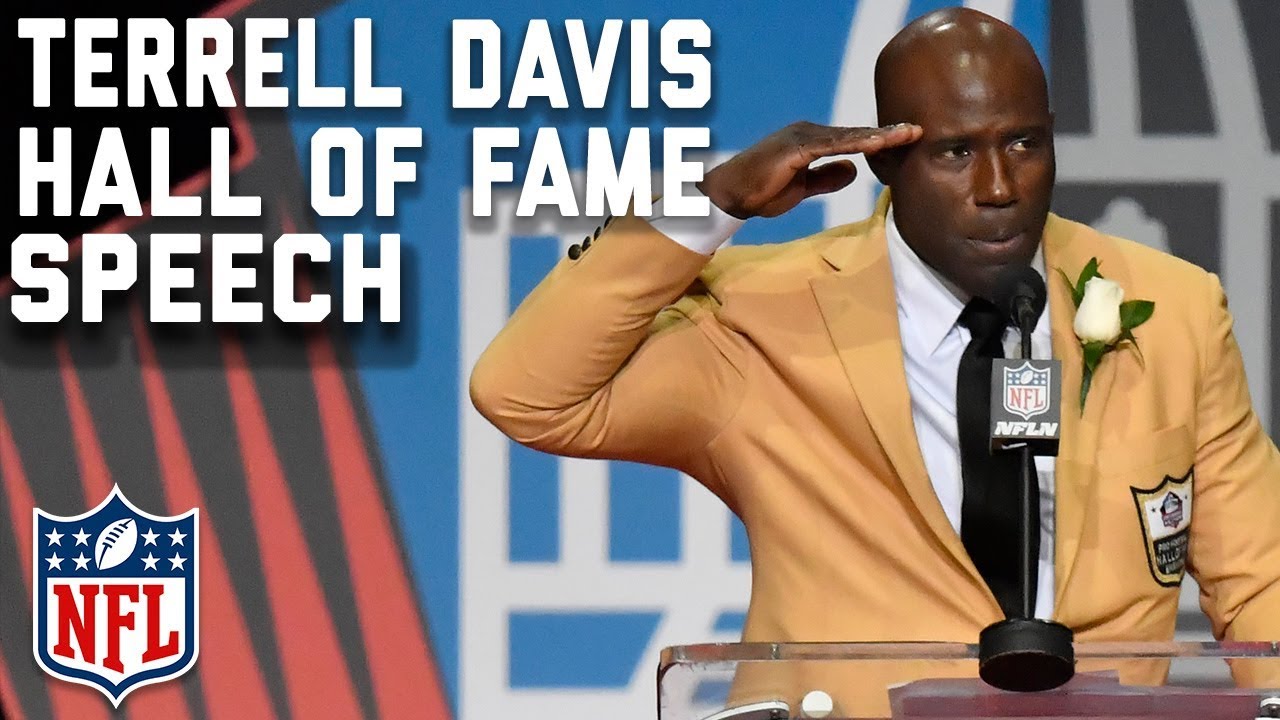 Terrell Davis' Hall of Fame Speech | 2017 Pro Football Hall of Fame | NFL