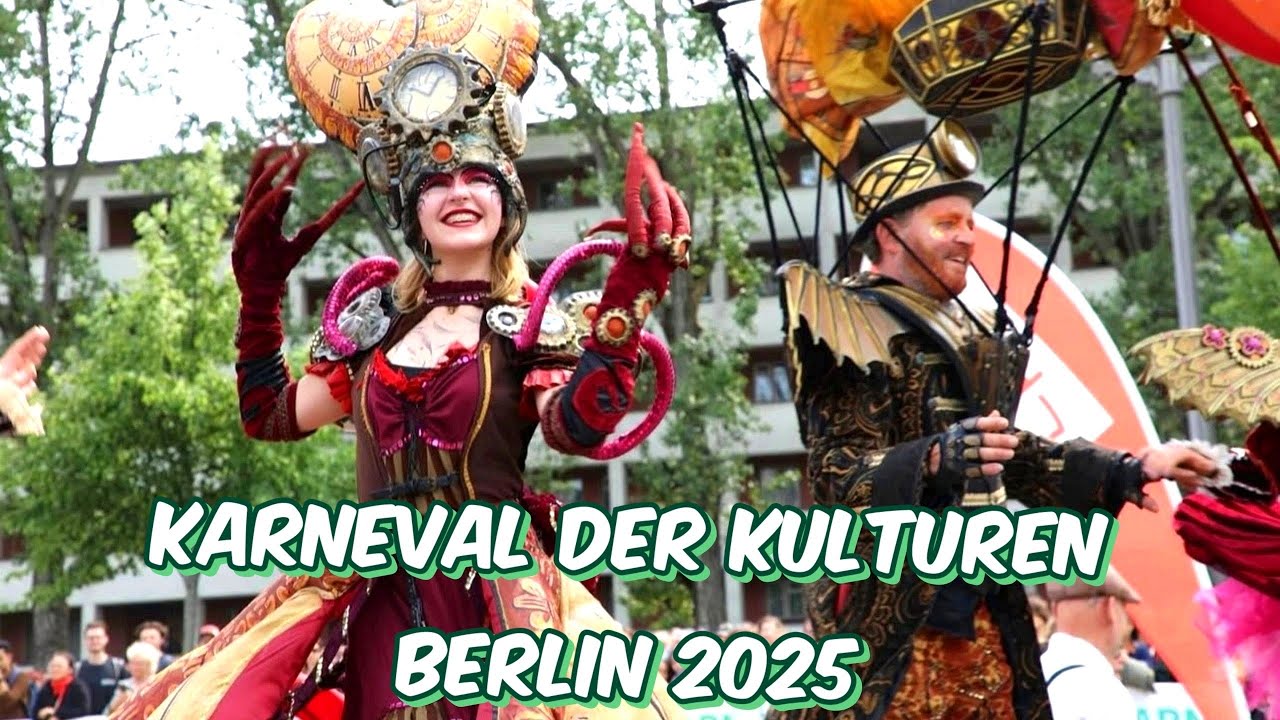 Colorful Vibes at Karneval der Kulturen Berlin 2025 | Street Parade Highlights 🏳️‍🌈🎭🥁🪇💃🏻🪩🎉🎊