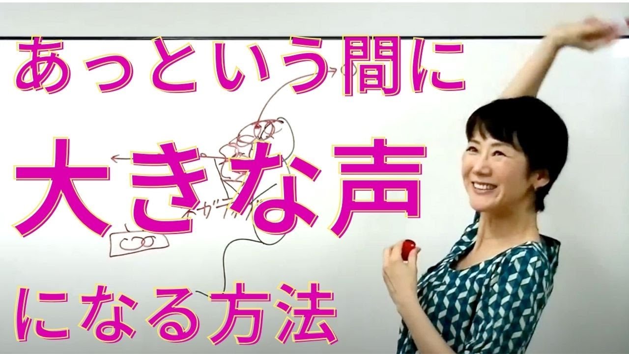 【あっという間に大きないい声になる「ラポール･ボイス」の基本】