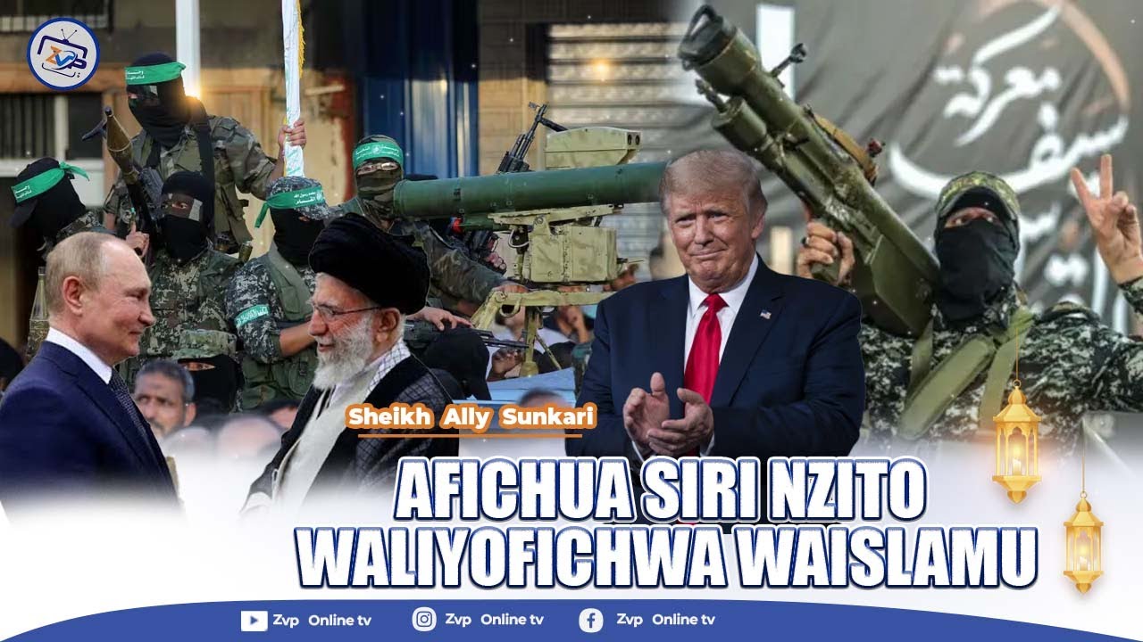 SH.SUNKAR AFICHUA SIRI NZITO WALIYOFICHWA WAISLAMU