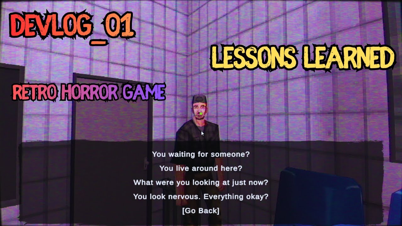 Дневник разработчиков #01 (Ретро-хоррор игра) – Уроки, извлеченные из Fractured Psyche #unity #de...