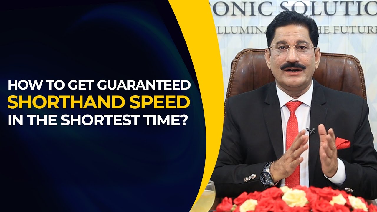 How to get guaranteed shorthand speed in the shortest time? | MJ Shorthand