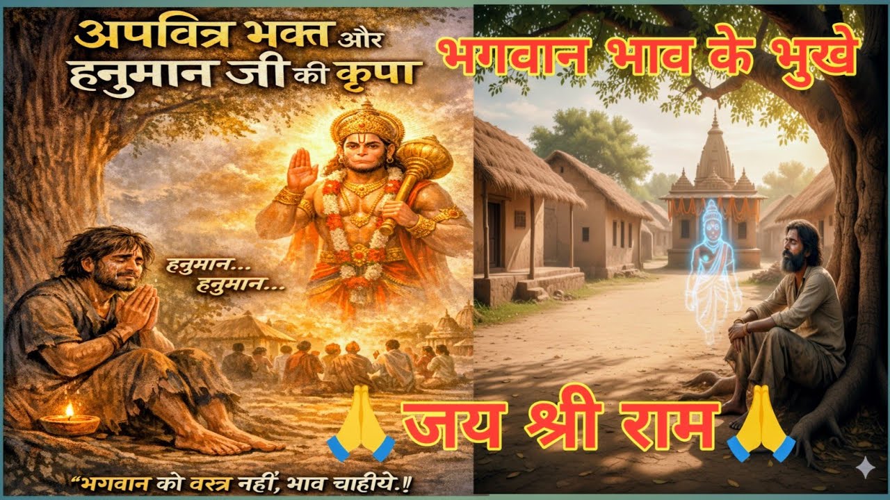 अपवित्र भक्त पर हनुमान जी की कृपा | Hanuman Ji Ki Adbhut Katha | Bhakti Story।