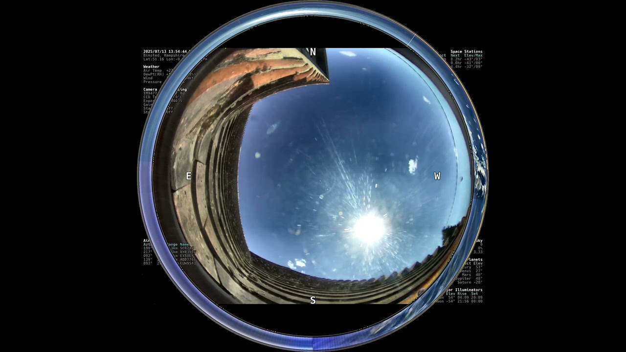 Allsky Timelapse - 2025-07-13 - Day