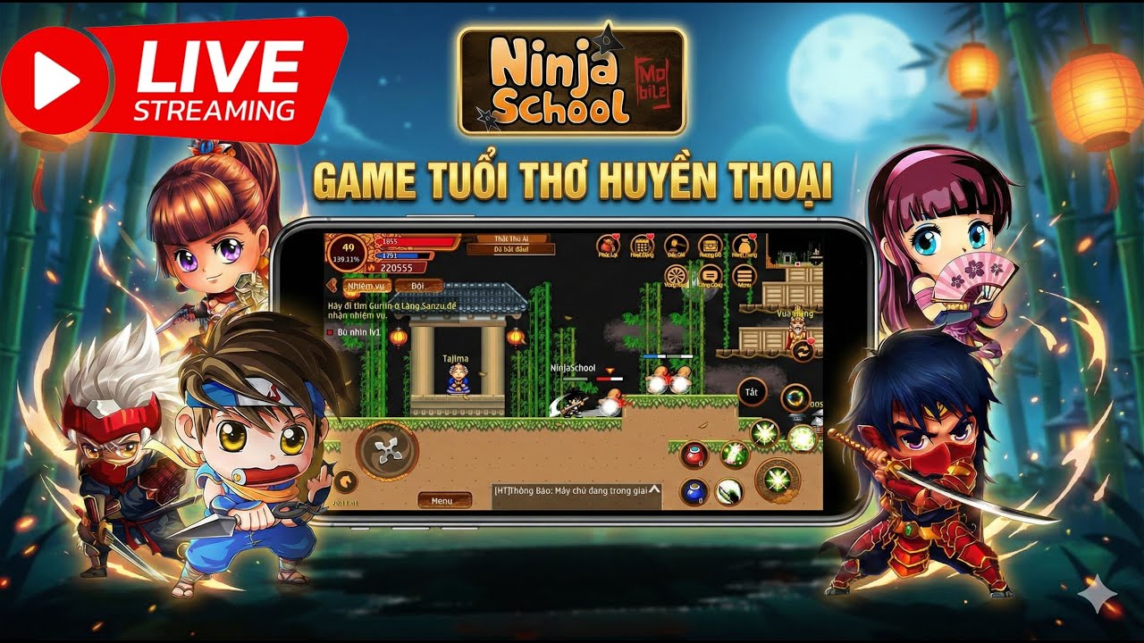 Giao Lưu Khai Mở Gia Tộc Chiến- Ninja School Mobile